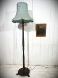Mahogany Victorian Standard Lamp