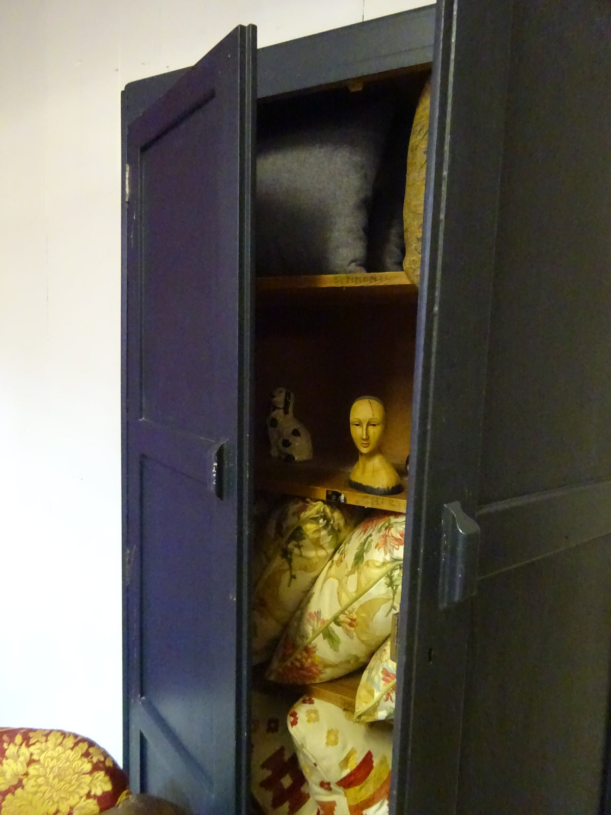 Art Deco Pantry Cupboard in Solid Pine