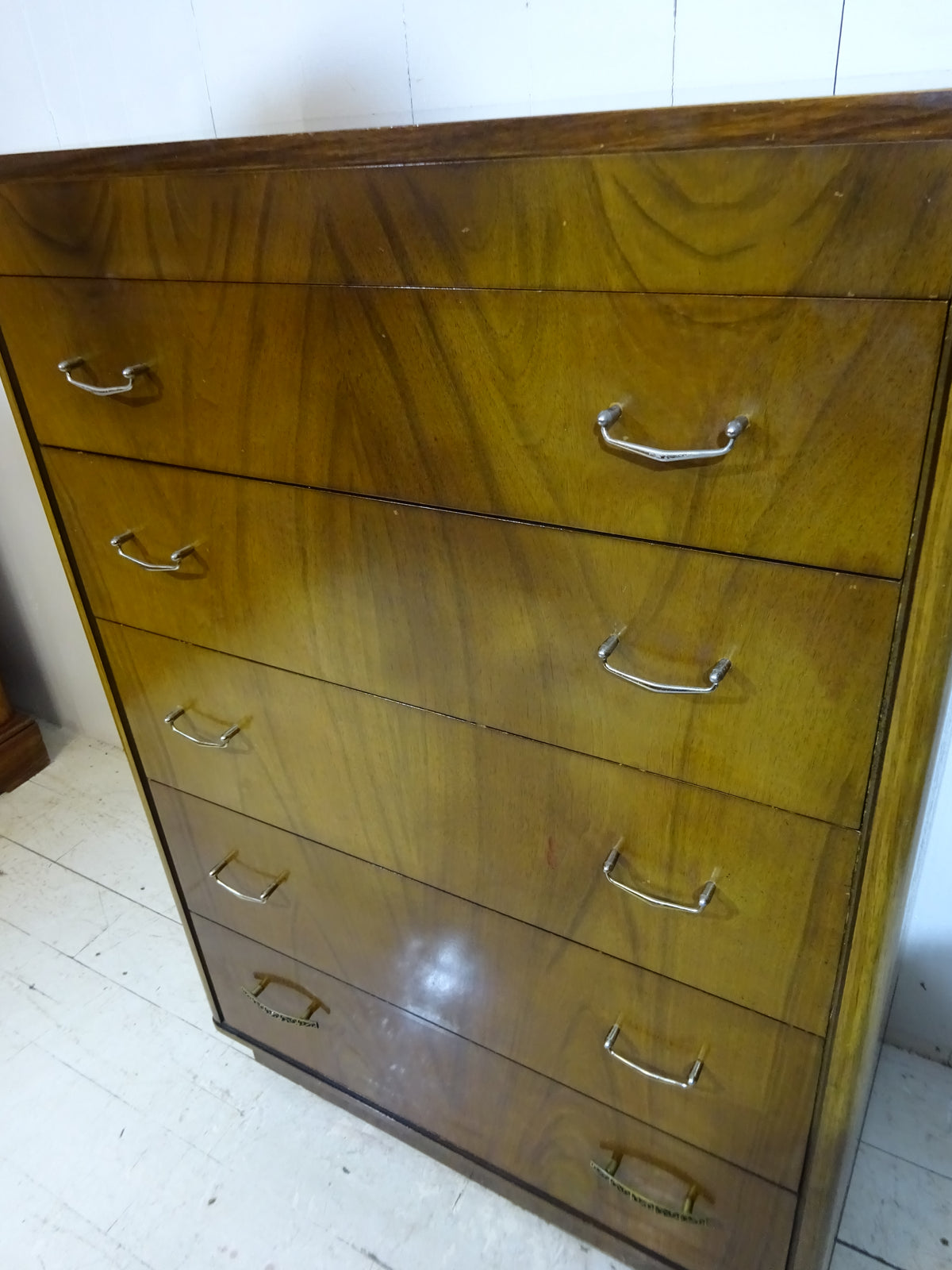 1950's Graduated Chest Of Drawers