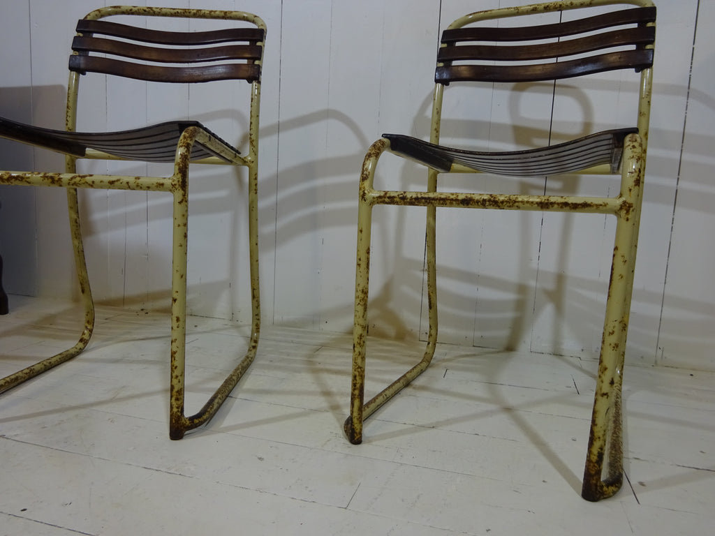 1940's Stacking Chairs by PEL