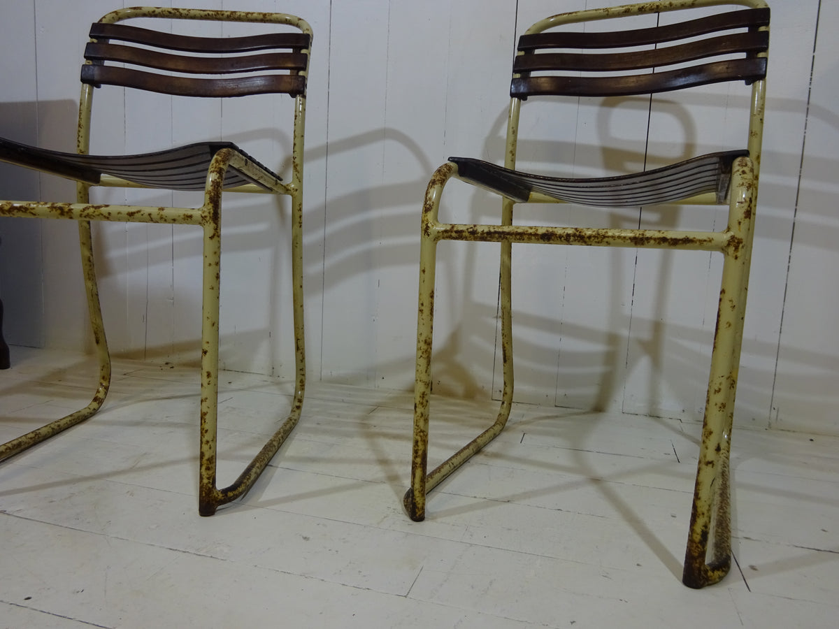 1940's Stacking Chairs by PEL