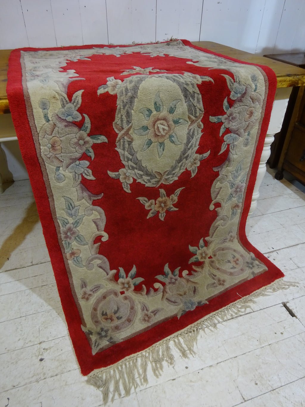 Chinese Rectangular Wool Rug
