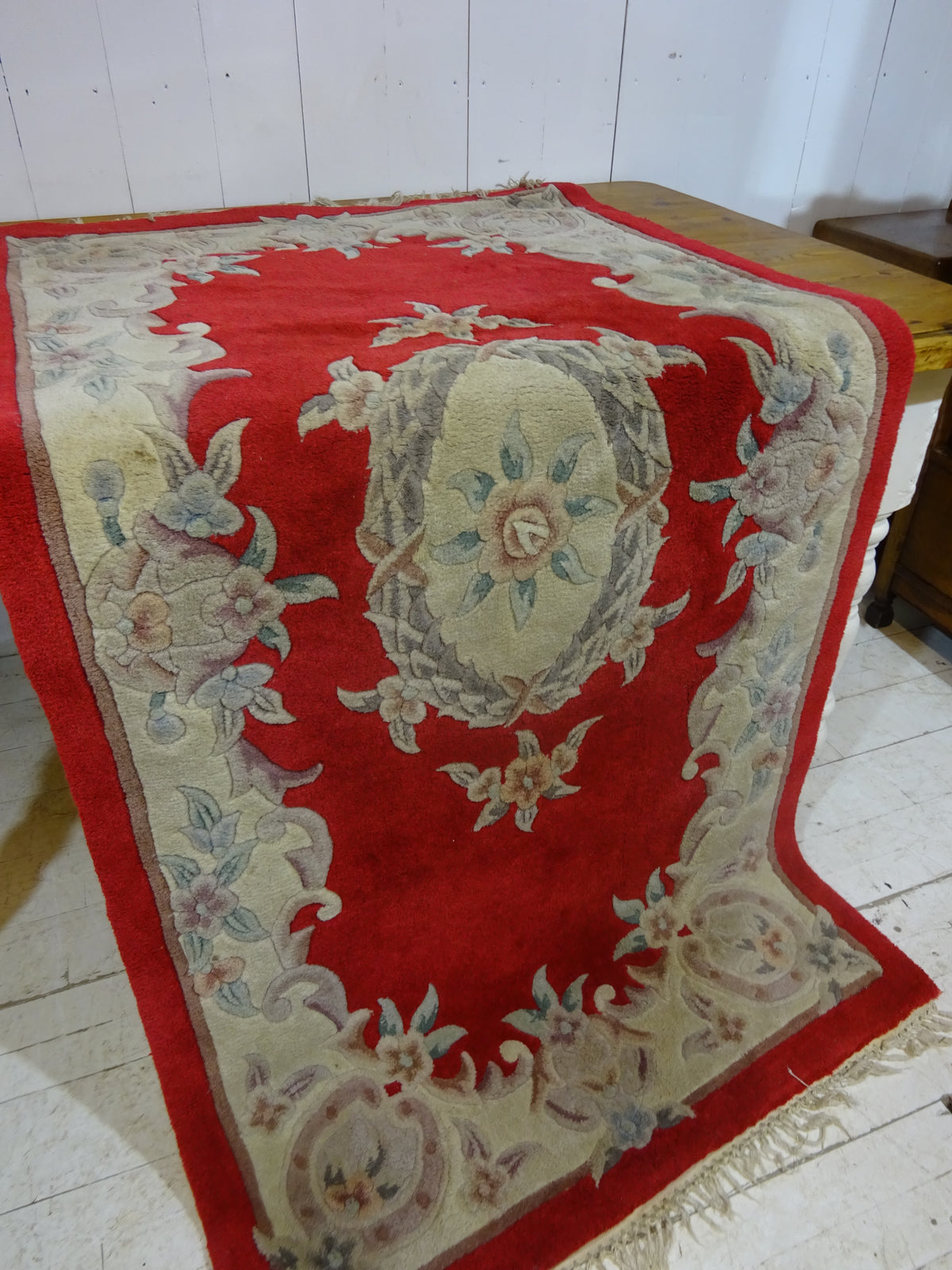 Chinese Rectangular Wool Rug