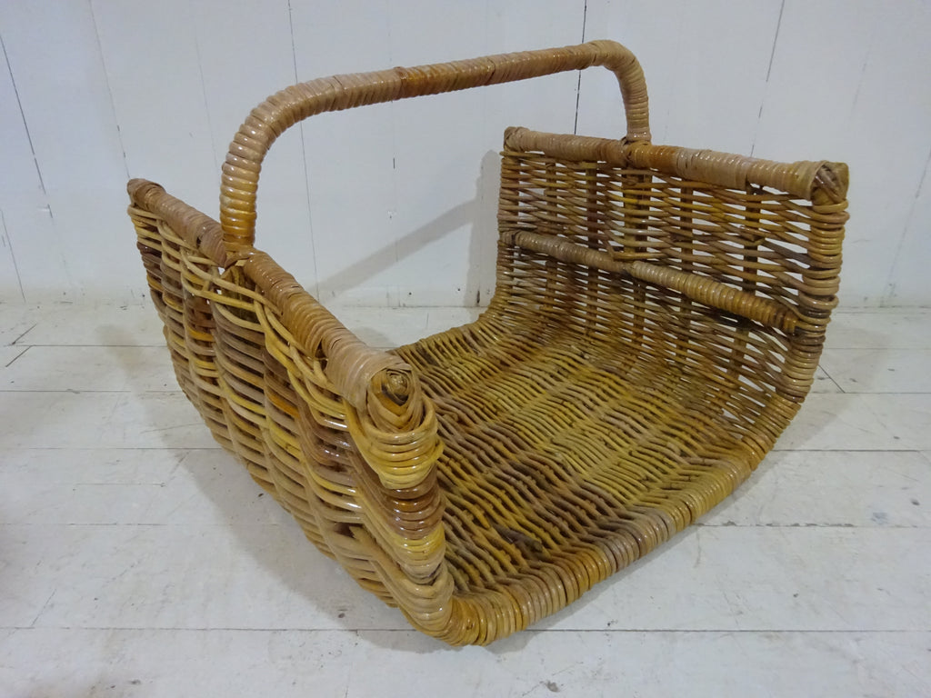 Vintage Wicker Log Basket