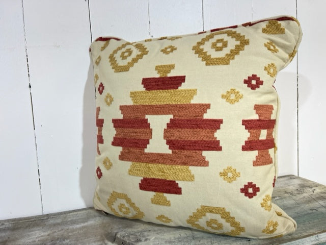 Limited Edition Scatter Cushion in Aztec Design