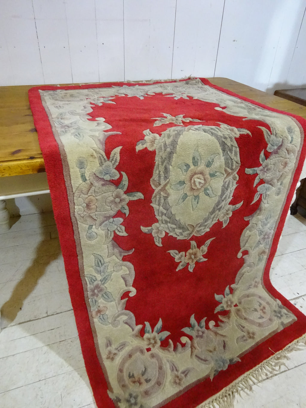 Chinese Rectangular Wool Rug