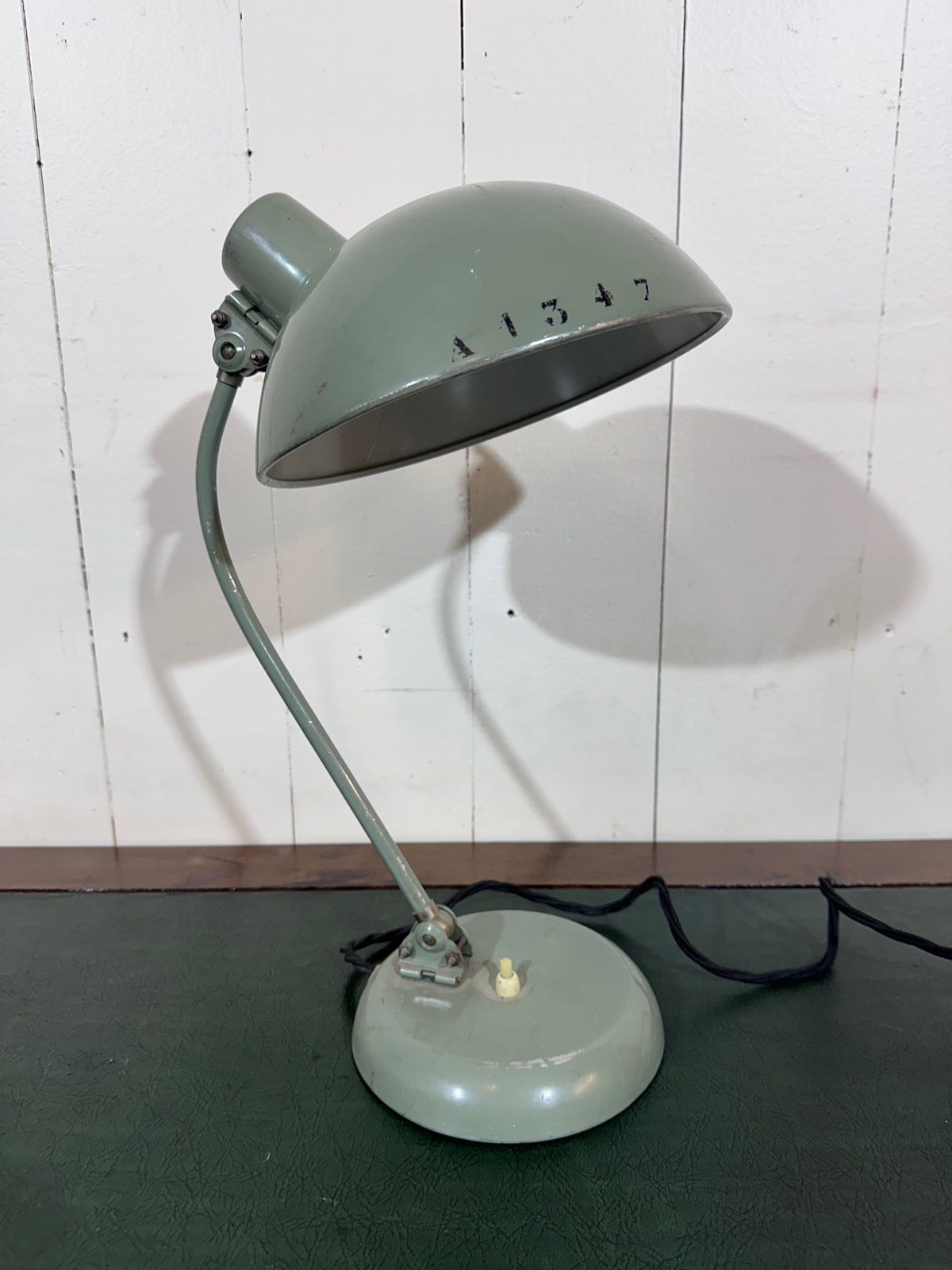 1950's Adjustable Military Desk Lamp