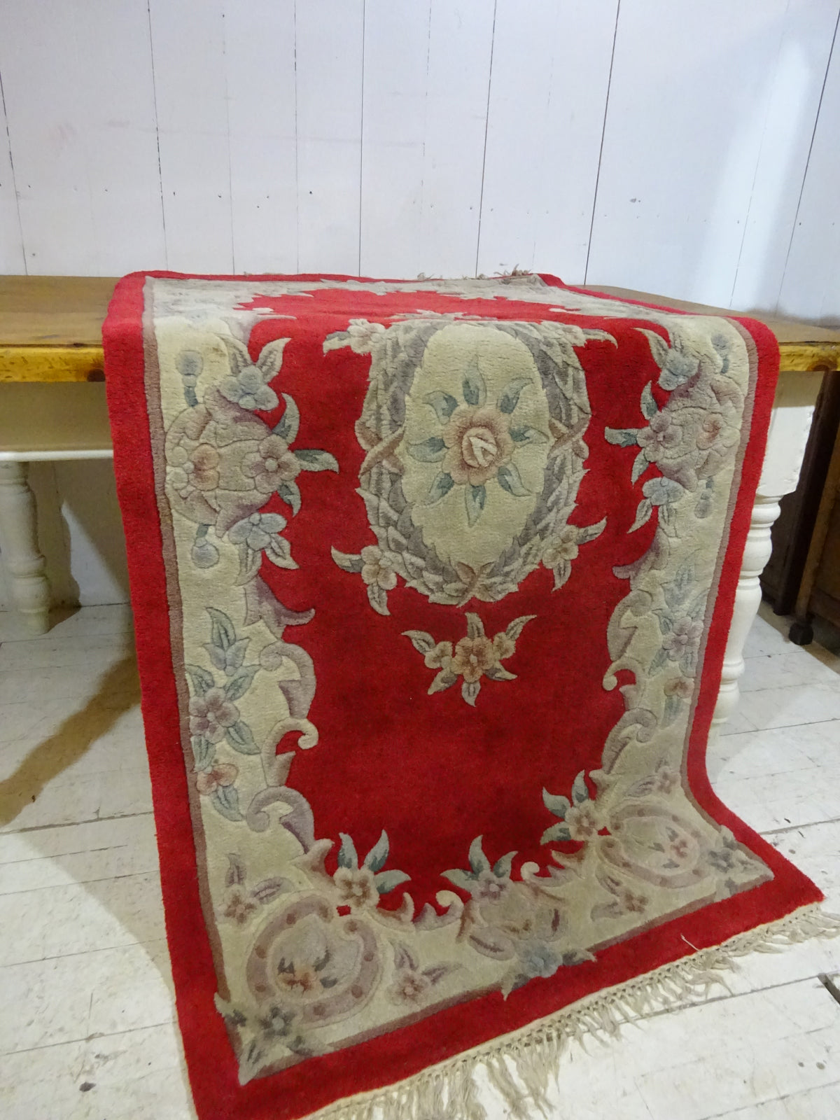 Chinese Rectangular Wool Rug