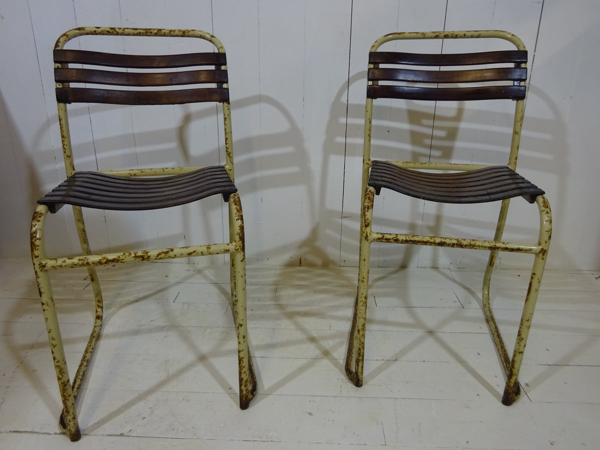 1940's Stacking Chairs by PEL