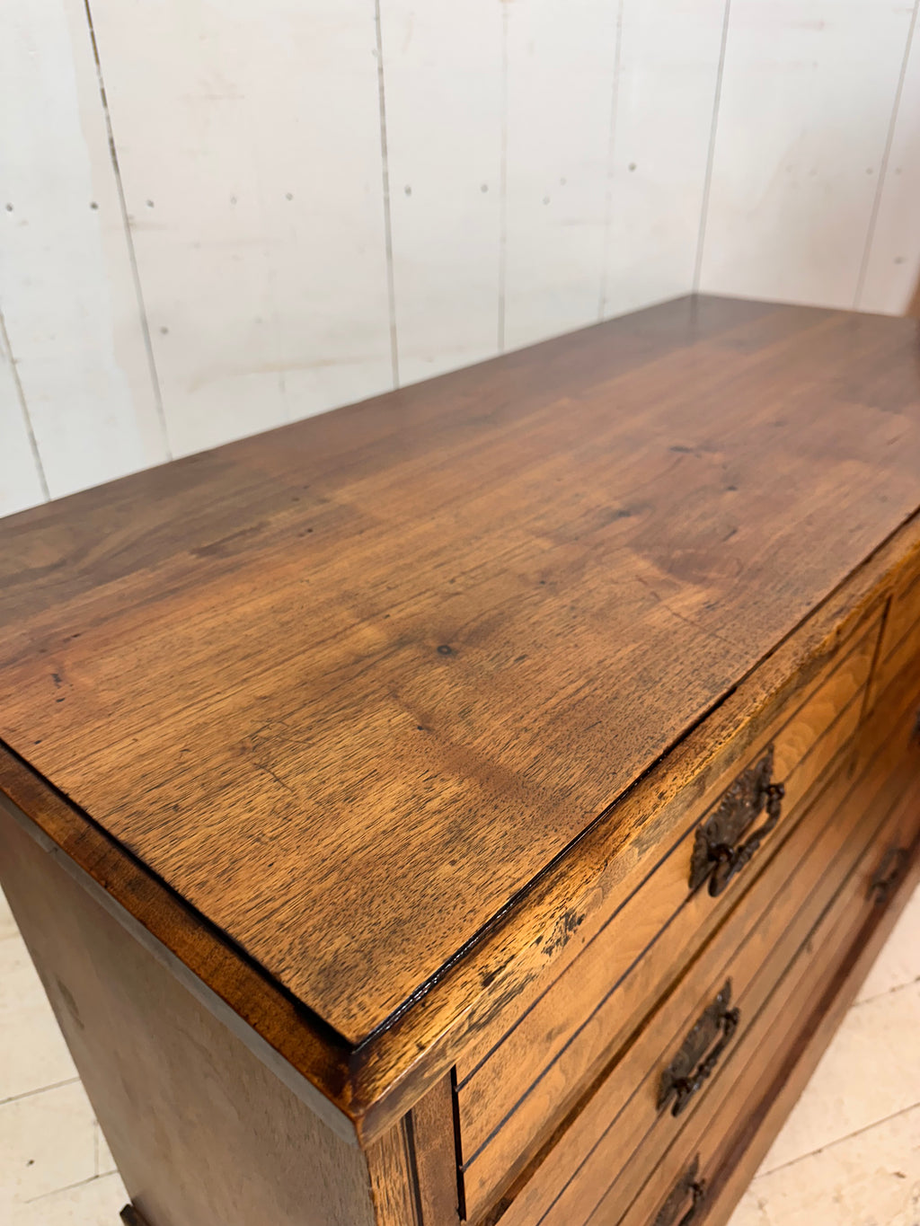 Edwardian Chest Of Drawers -Hand Crafted Antique