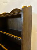 Compact Graduated Oak Bookcase