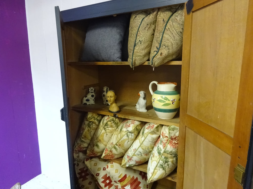 Art Deco Pantry Cupboard in Solid Pine