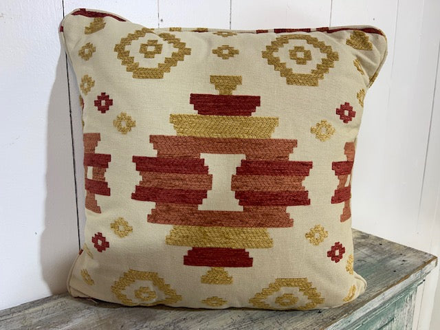 Limited Edition Scatter Cushion in Aztec Design