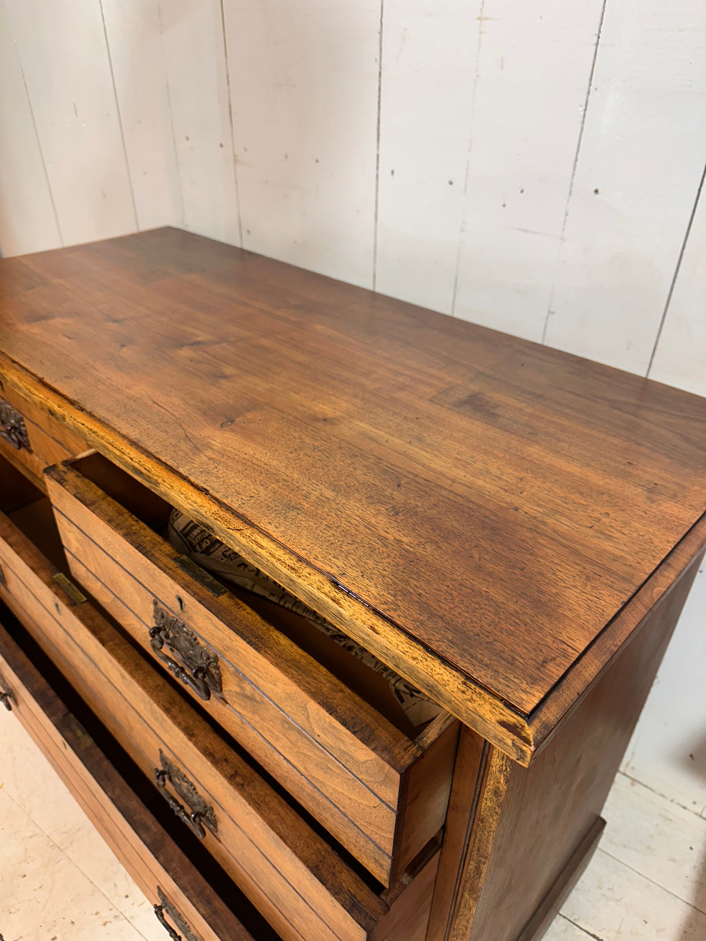 Edwardian Chest Of Drawers -Hand Crafted Antique