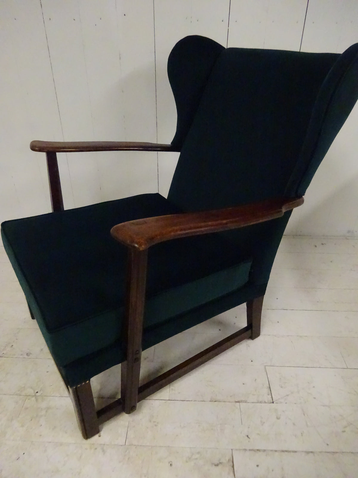 Early 1900's Country House Wing Back Armchair