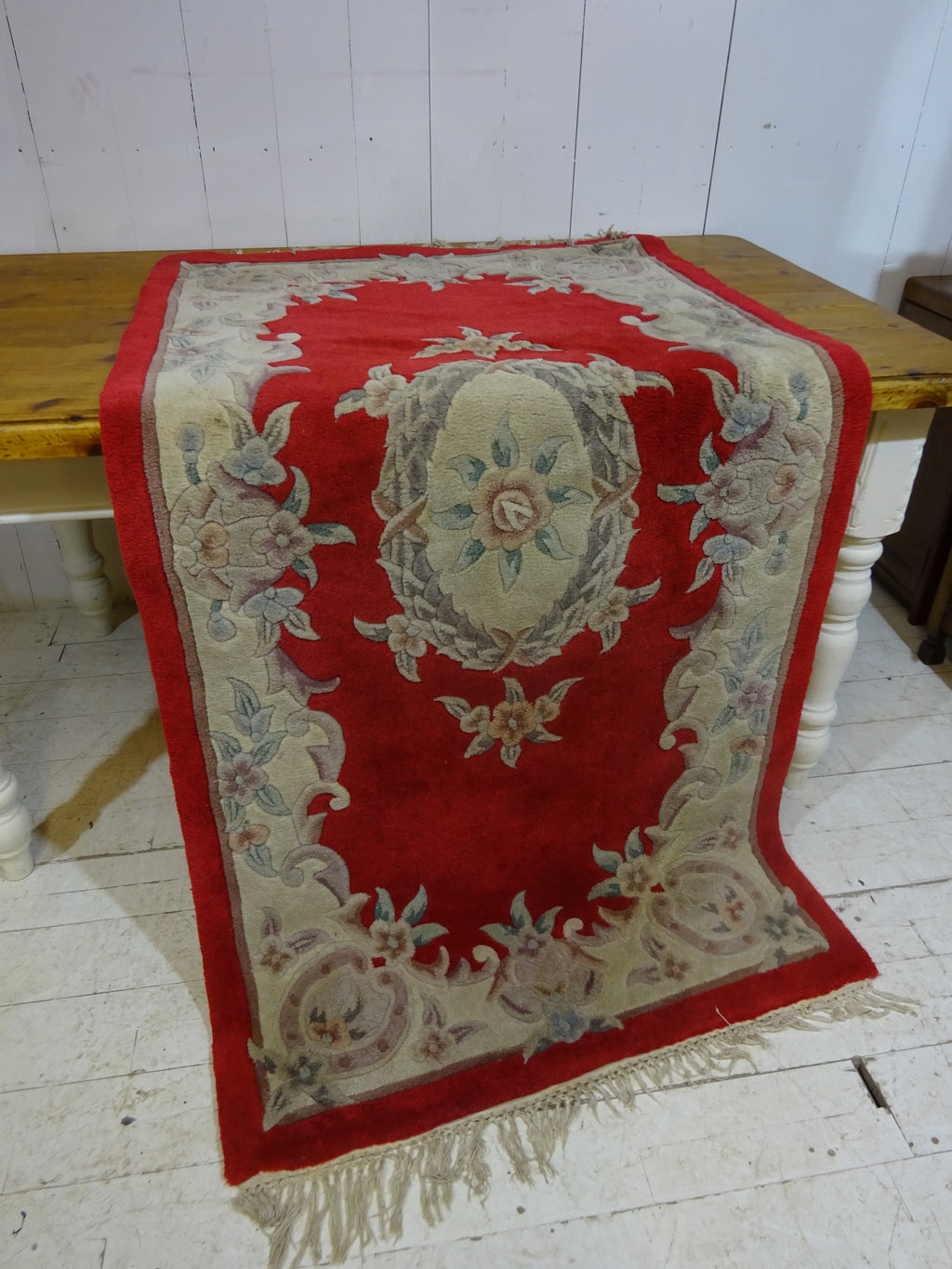 Chinese Rectangular Wool Rug