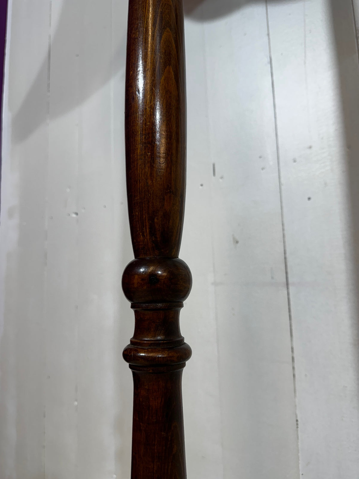 Mahogany Victorian Standard Lamp
