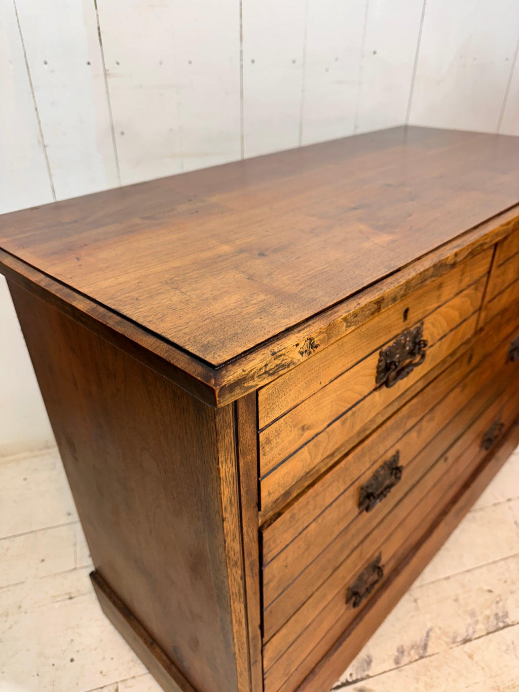 Edwardian Chest Of Drawers -Hand Crafted Antique