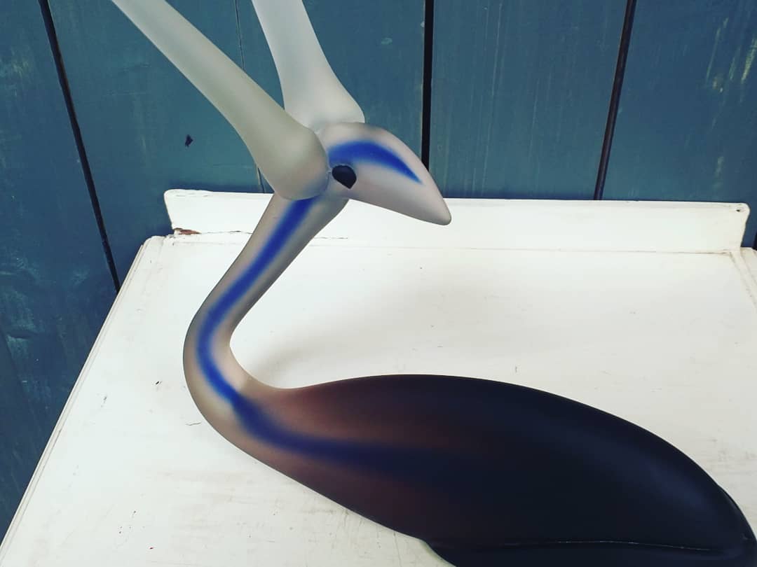 1950's Italian Glass Antelope
