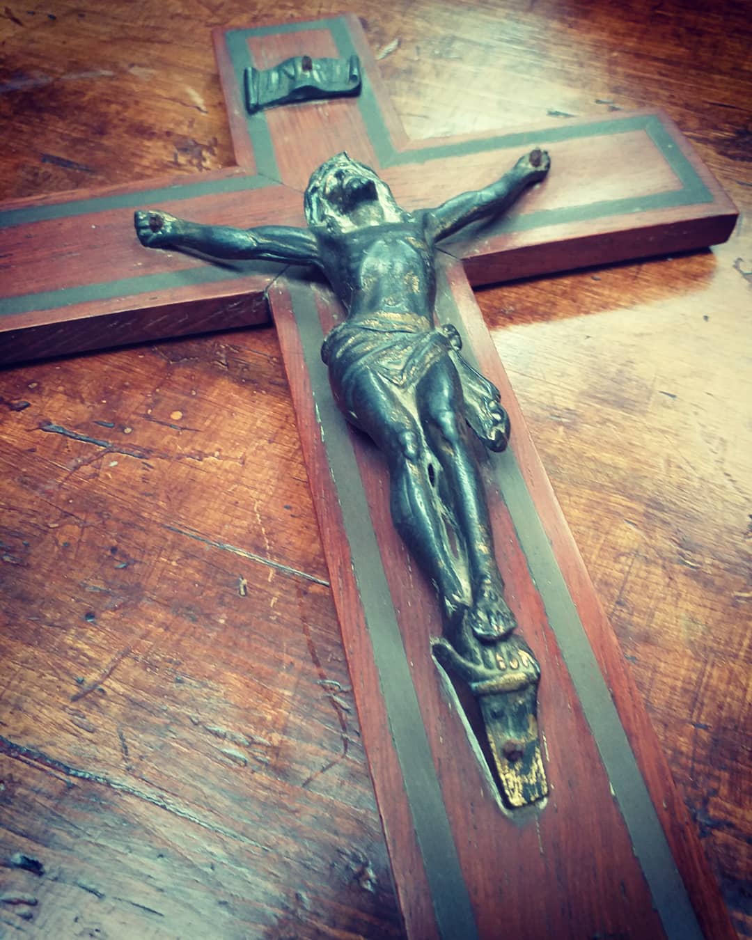 Antique French Crucifix
