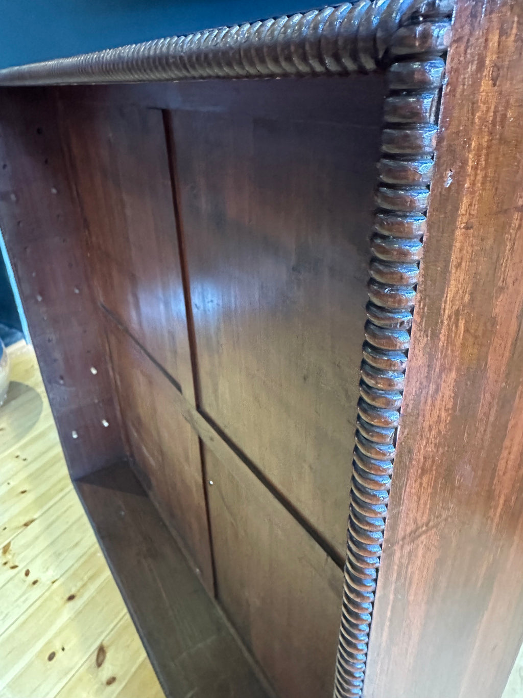 Mahogany Adjustable Shelf Bookcase by Waring & Gillow