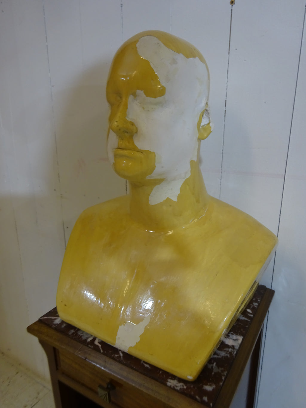 Large Mid Century Sculptured Bust