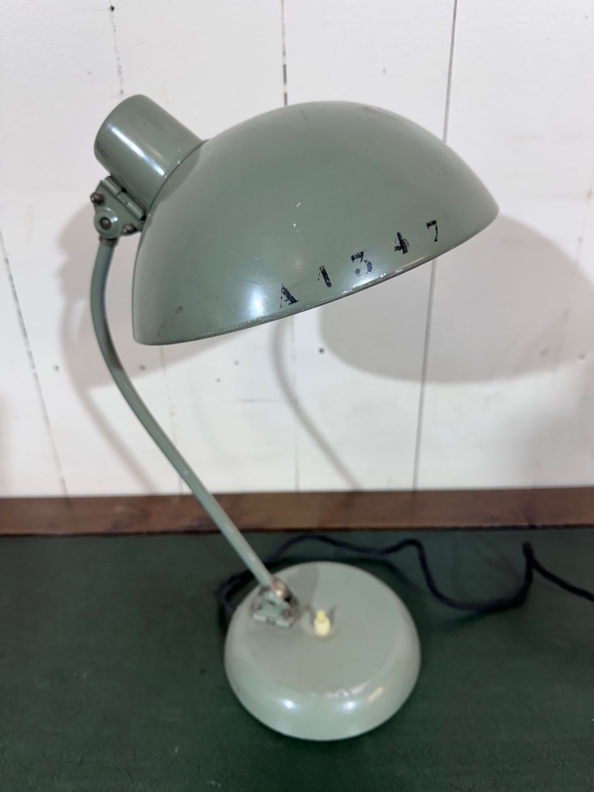 1950's Adjustable Military Desk Lamp