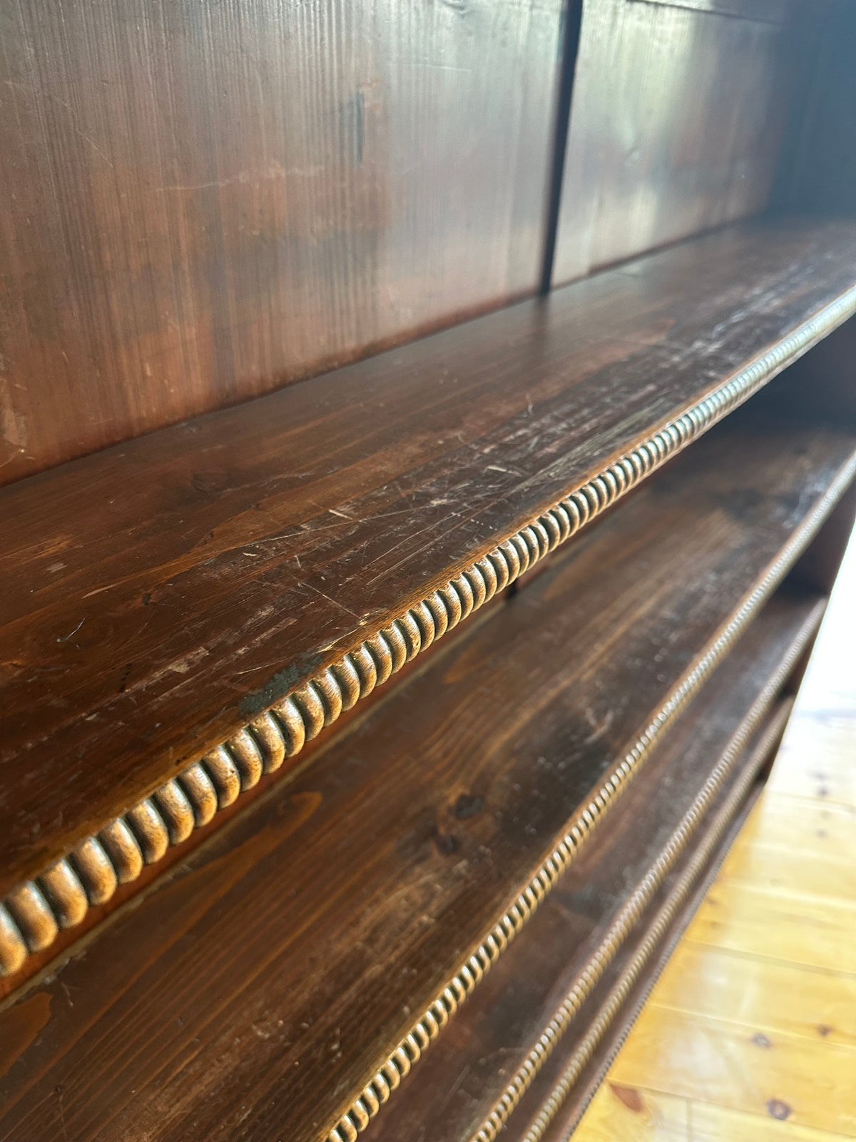 Mahogany Adjustable Shelf Bookcase by Waring & Gillow