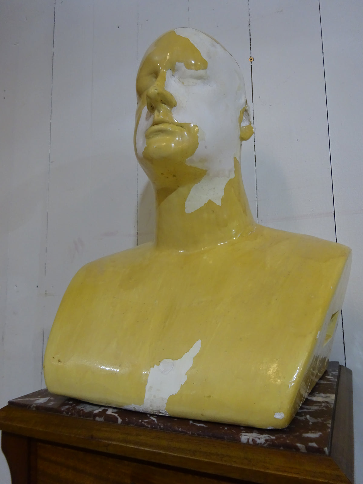 Large Mid Century Sculptured Bust
