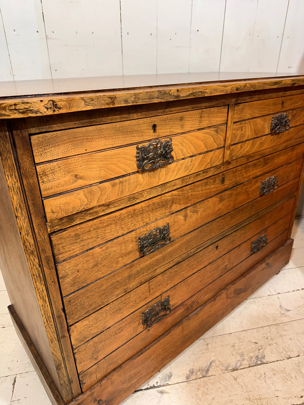 Edwardian Chest Of Drawers -Hand Crafted Antique