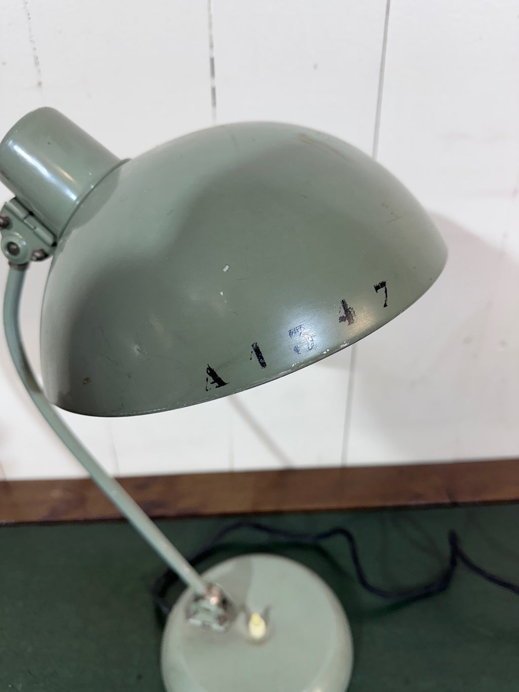 1950's Adjustable Military Desk Lamp