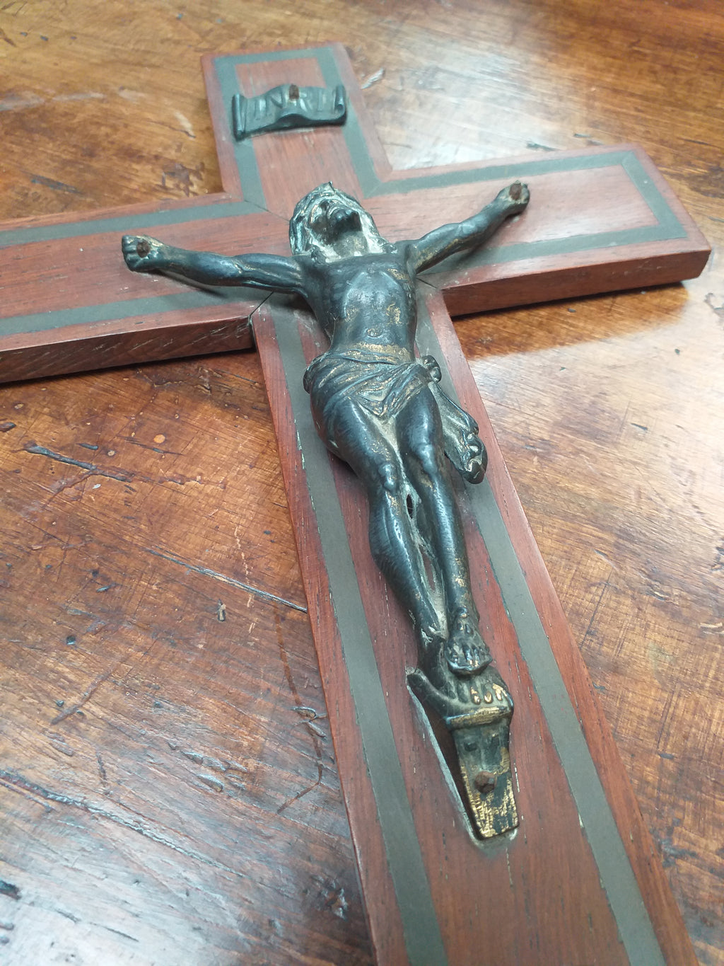 Antique French Crucifix