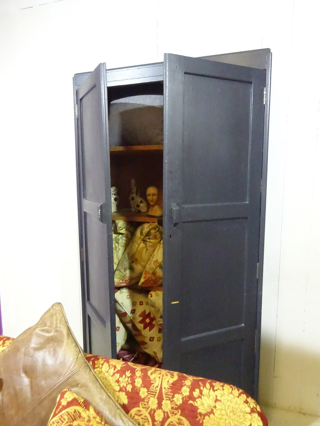 Art Deco Pantry Cupboard in Solid Pine