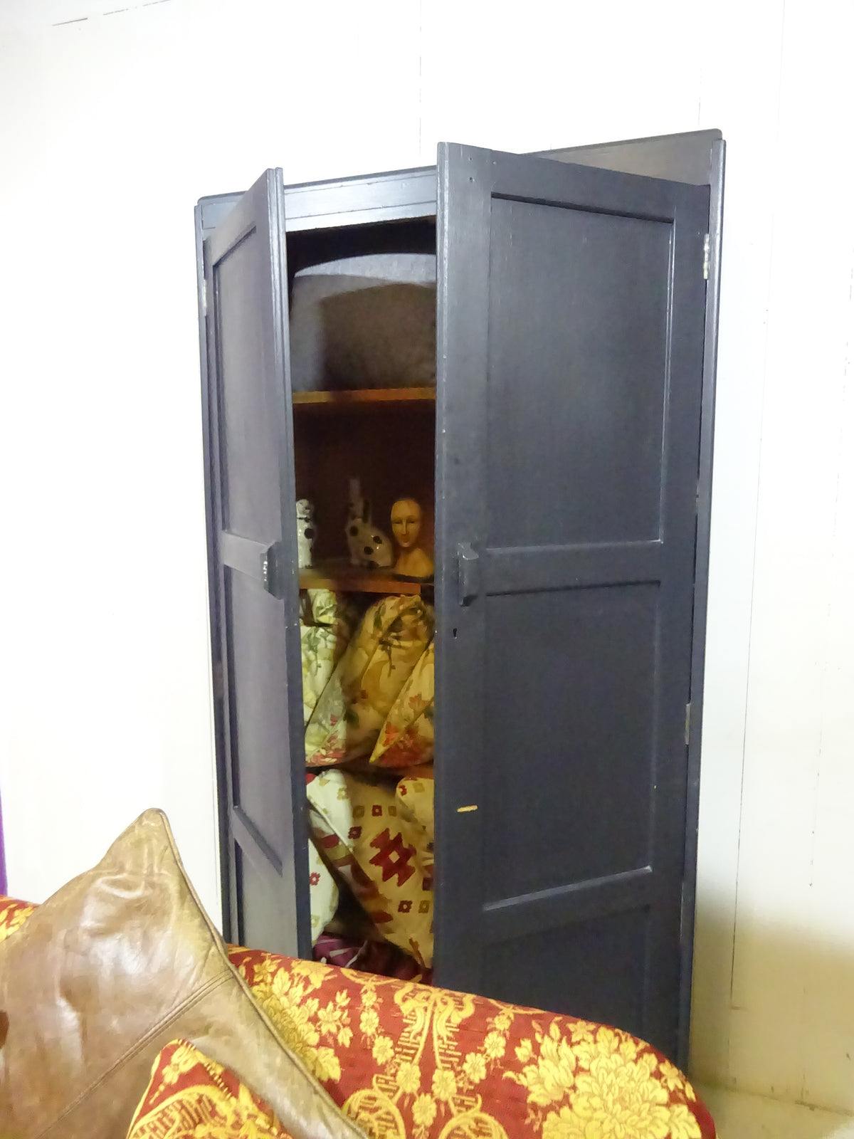 Art Deco Pantry Cupboard in Solid Pine