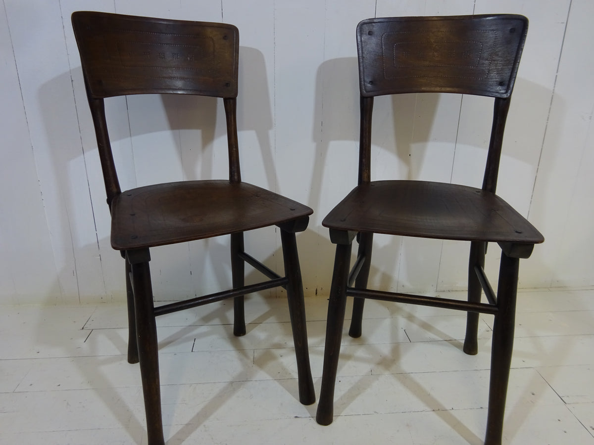 Antique Cafe Chair by J&J Kohn Ltd