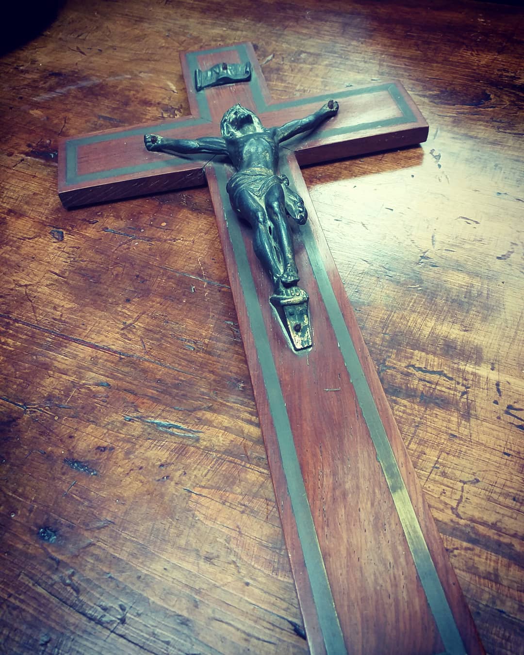 Antique French Crucifix