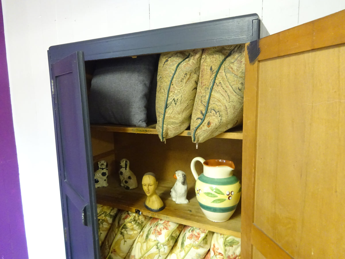 Art Deco Pantry Cupboard in Solid Pine