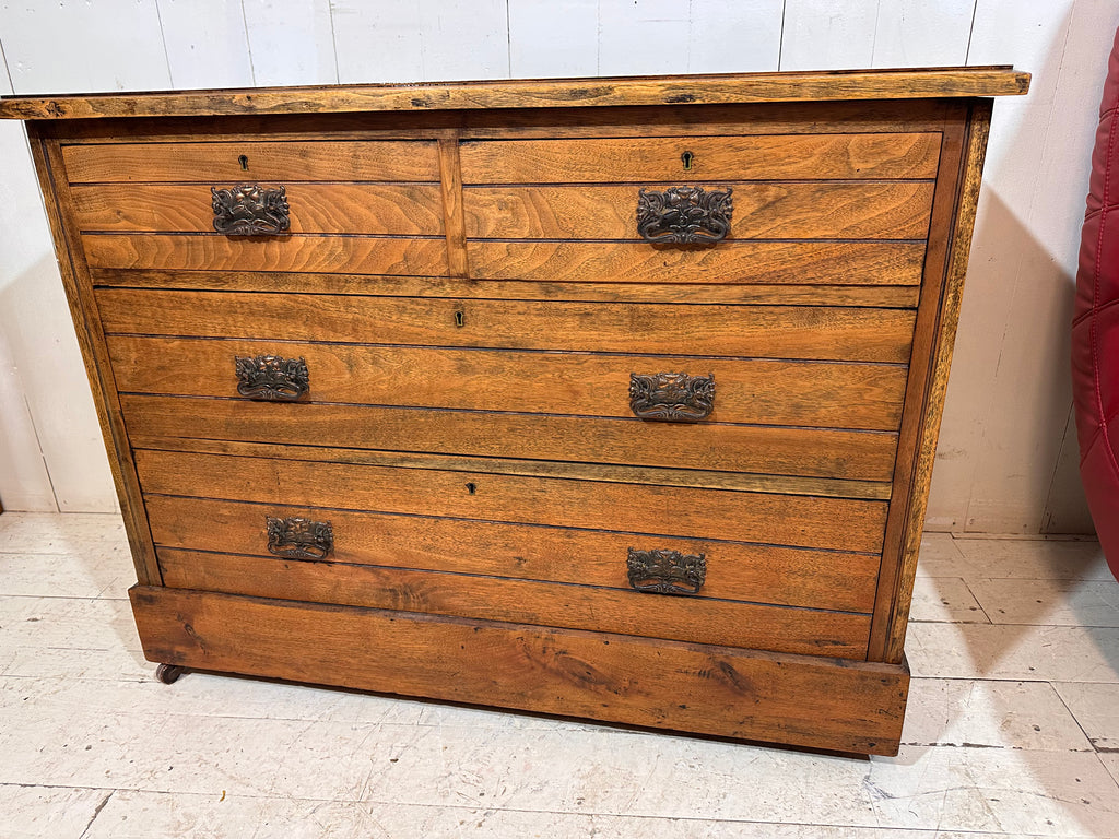 Edwardian Chest Of Drawers -Hand Crafted Antique