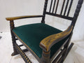 Early 19th Century Lancashire Bobbin Rocking Chair