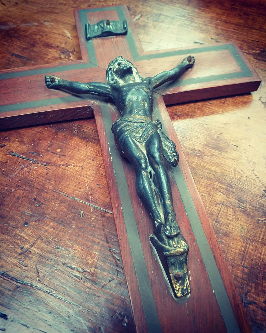 Antique French Crucifix