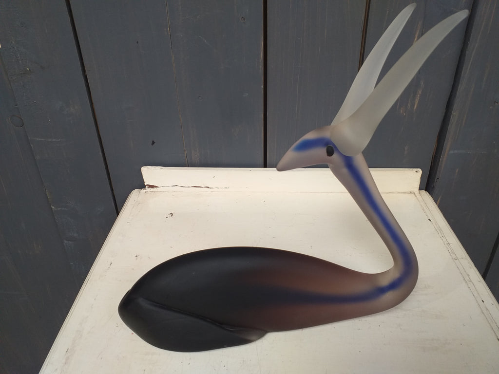 1950's Italian Glass Antelope