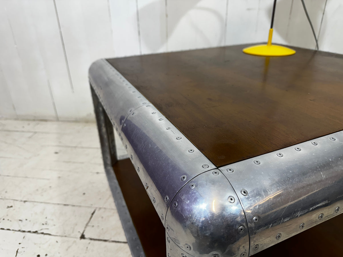 Retro Industrial Hotel Coffee Table