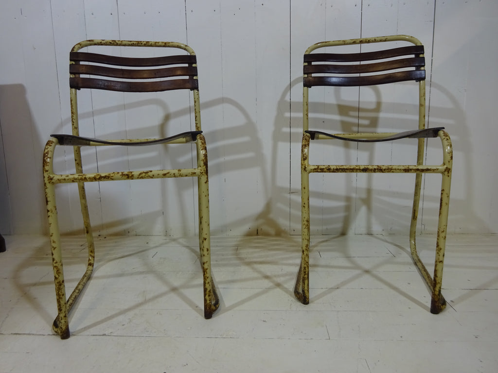 1940's Stacking Chairs by PEL