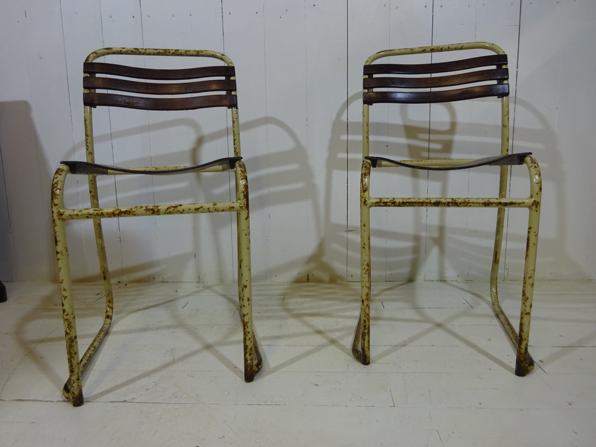 1940's Stacking Chairs by PEL