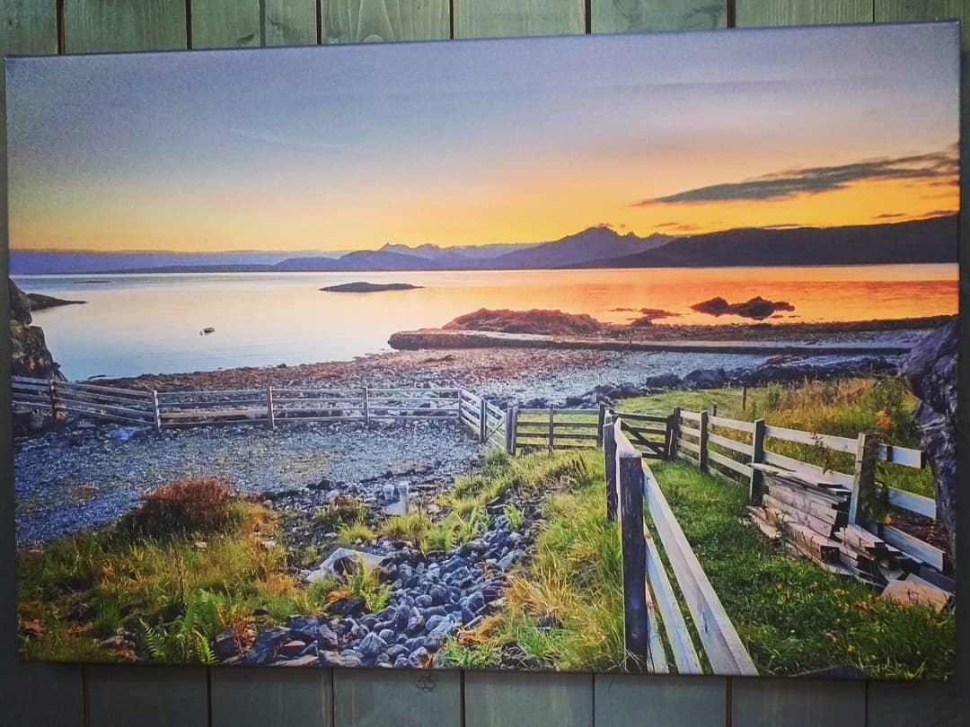 Sunset on Skye