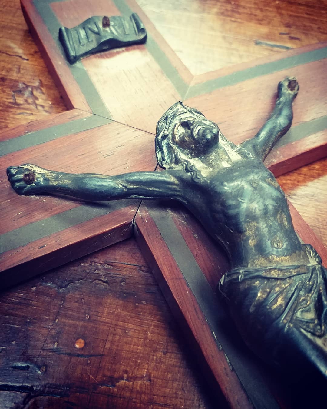 Antique French Crucifix